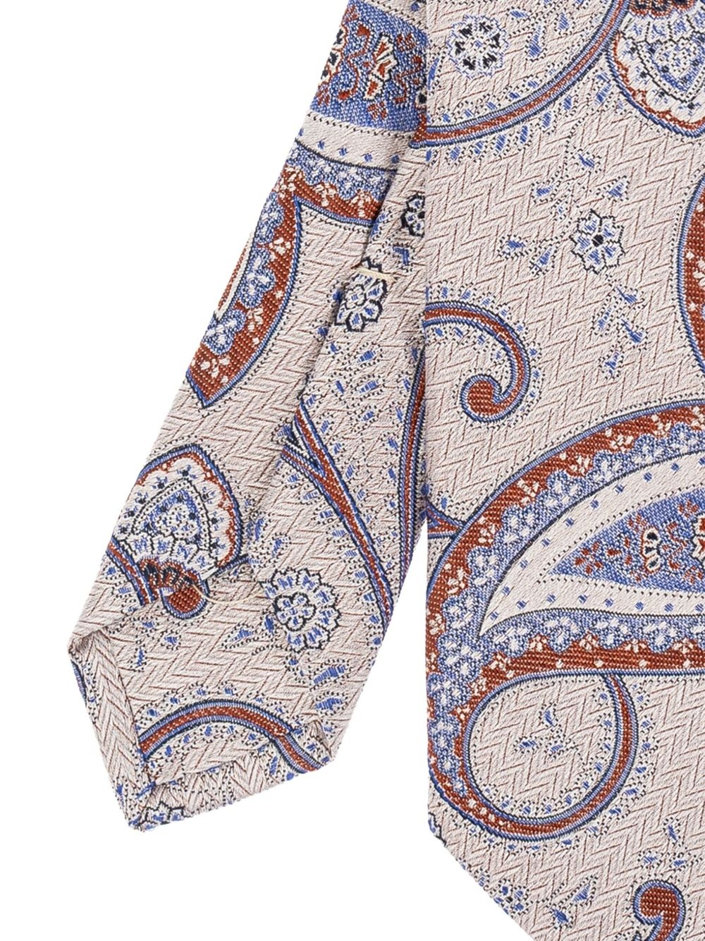 paisley-print tie - 3