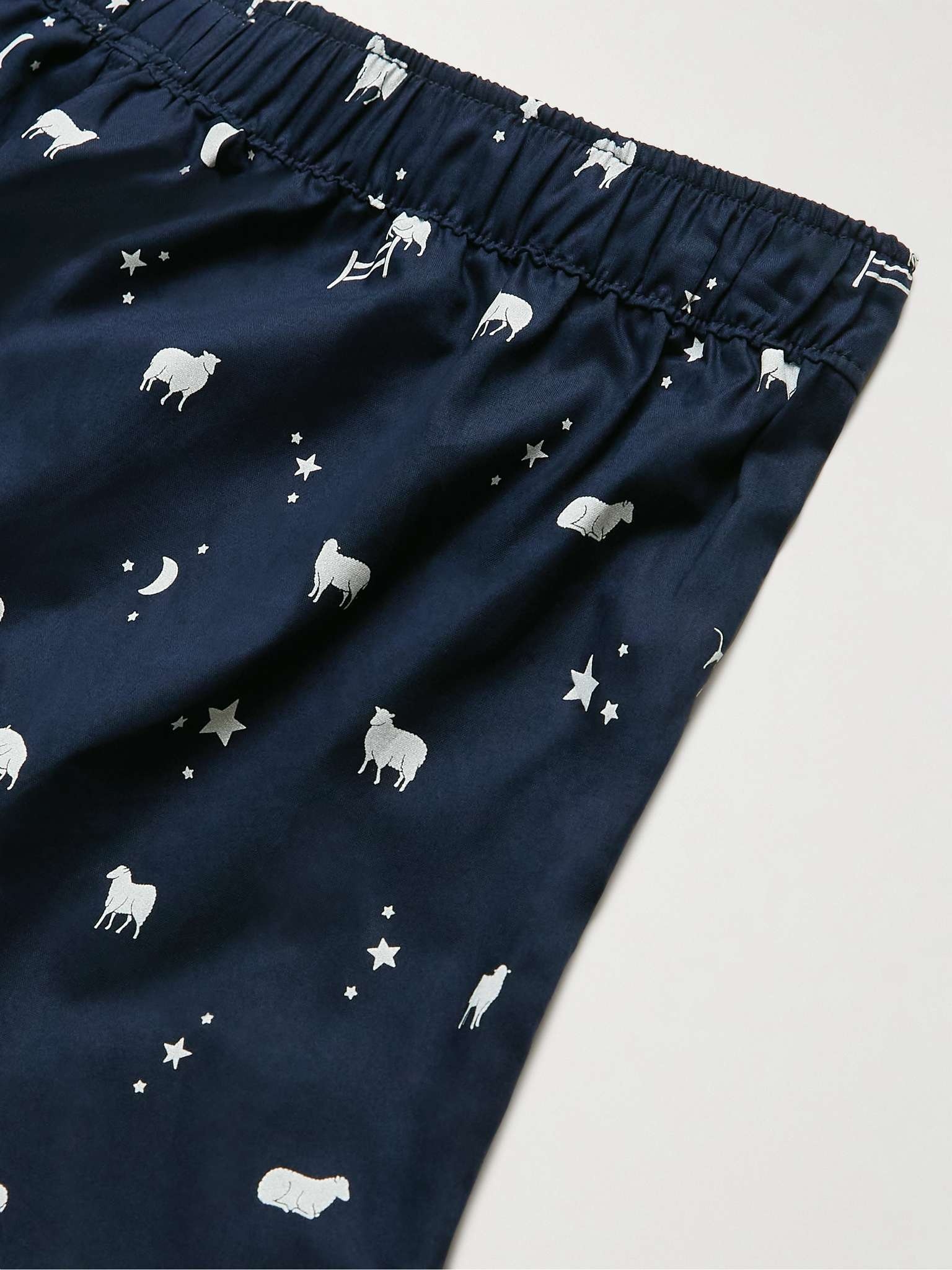 Nelson Printed Cotton Boxer Shorts - 2