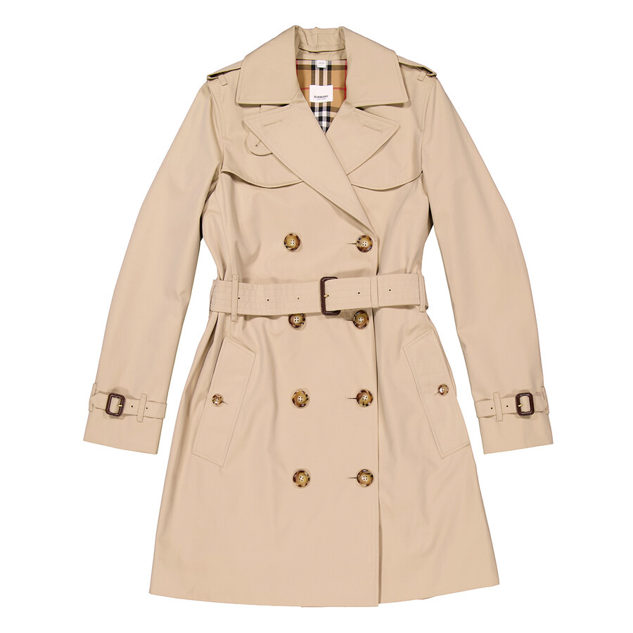 Burberry Islington Double Breasted Belted Trench Coat - 5