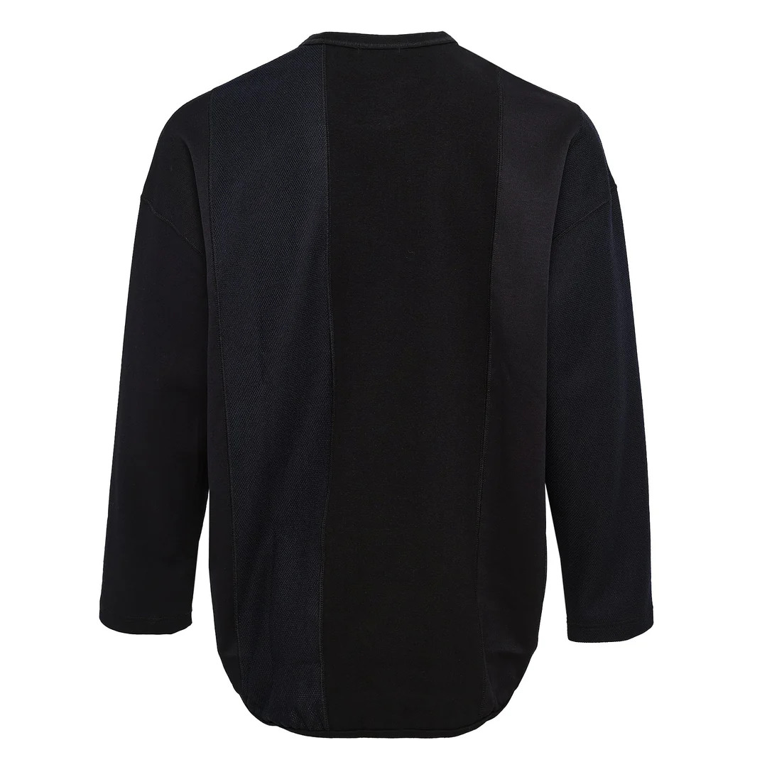 Cotton Rib X Polyester Wool Tee - 2