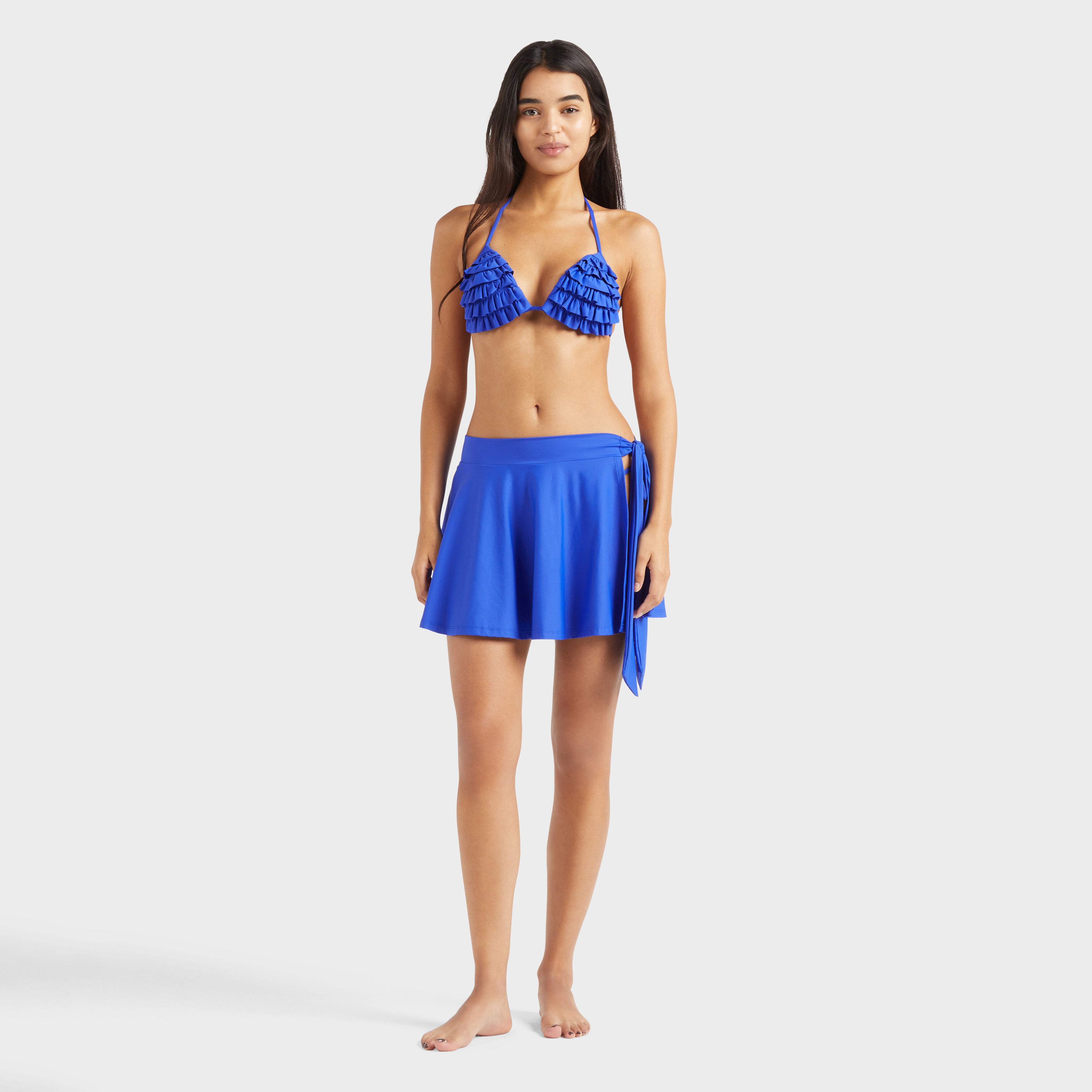 Women Triangle Bikini Top Solid - 4