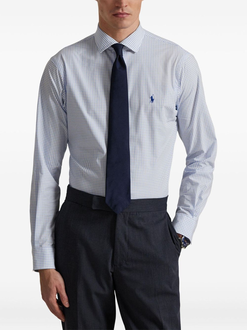 long-sleeve checked shirt 3