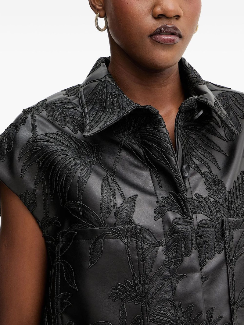 floral-embroidery gilet 4