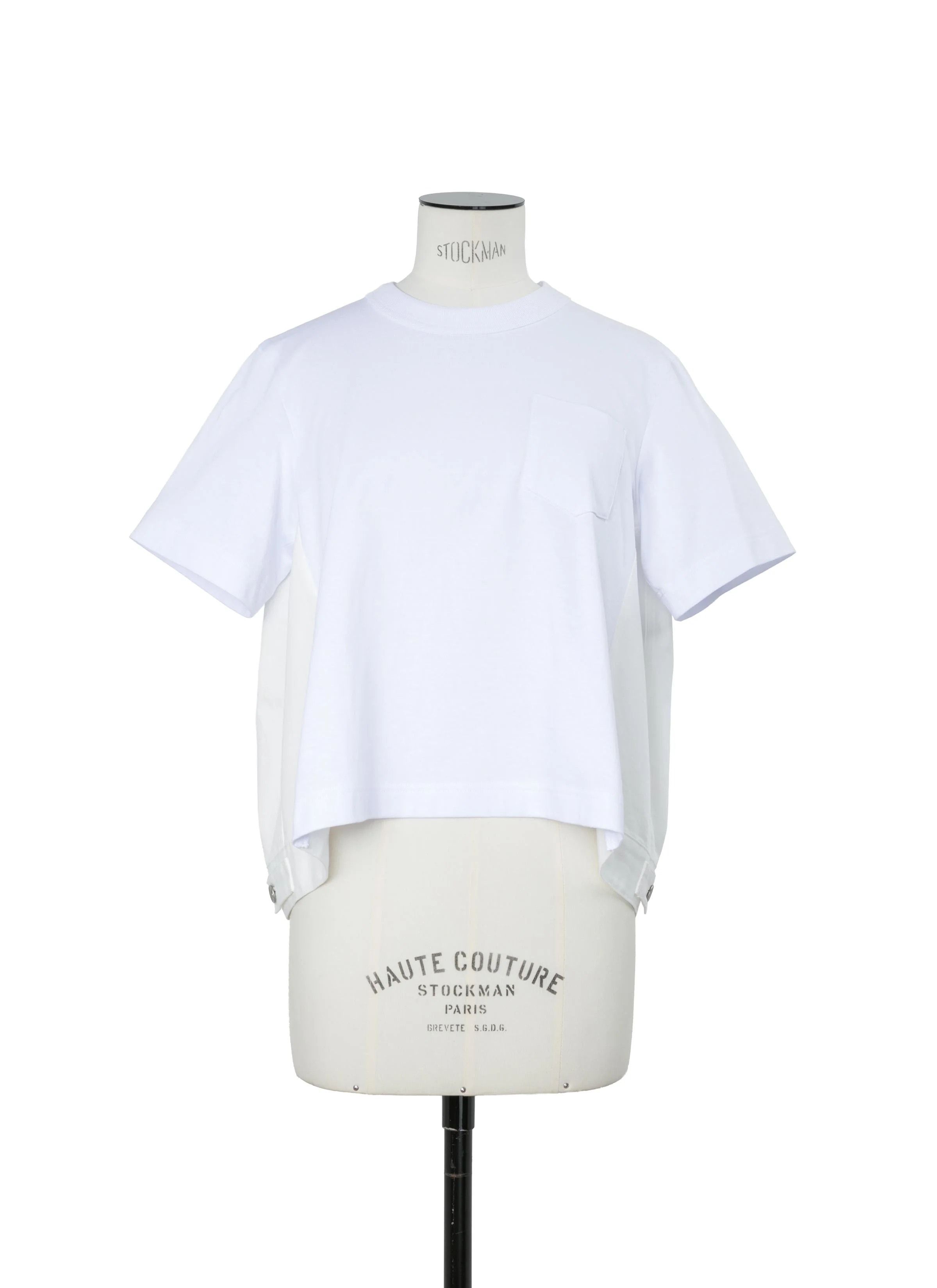 Denim x Cotton Jersey T-Shirt - 1