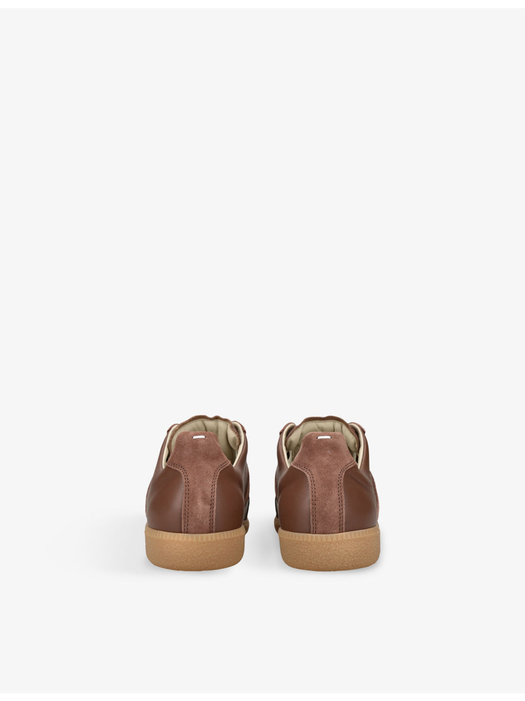 Replica Leather Trainers - 4