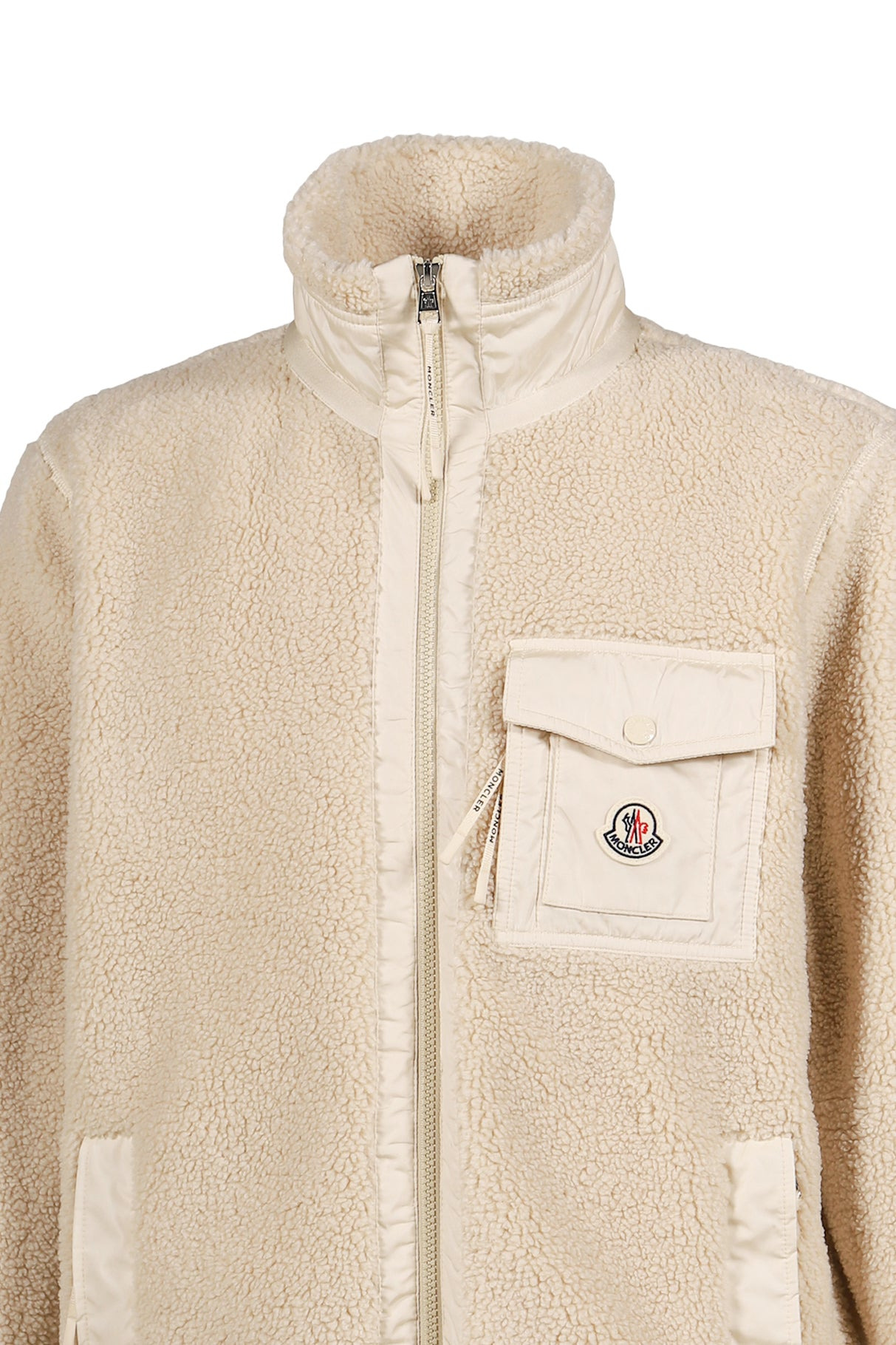 ZIP UP CARDIGAN / BEI - 4