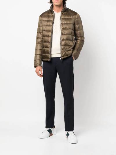 Herno padded zipped-up jacket outlook