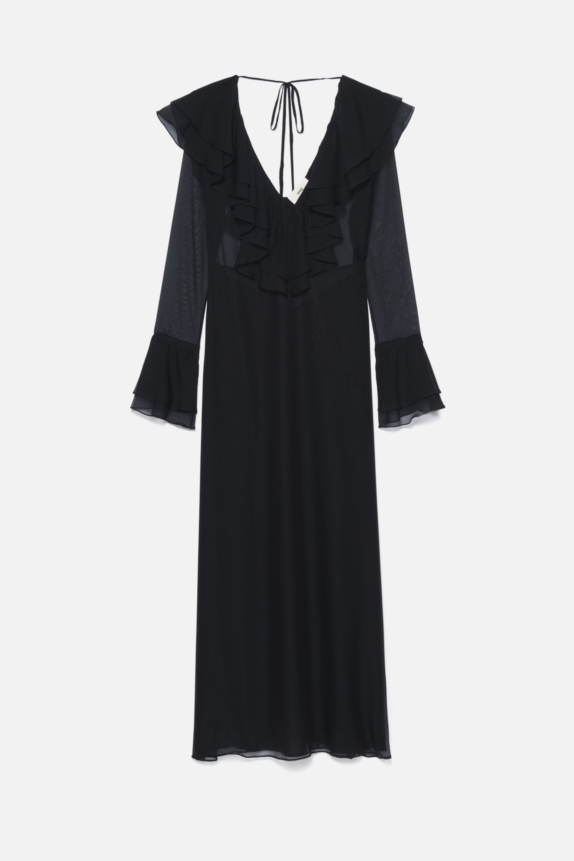 Long Dress With Ruffles - 1