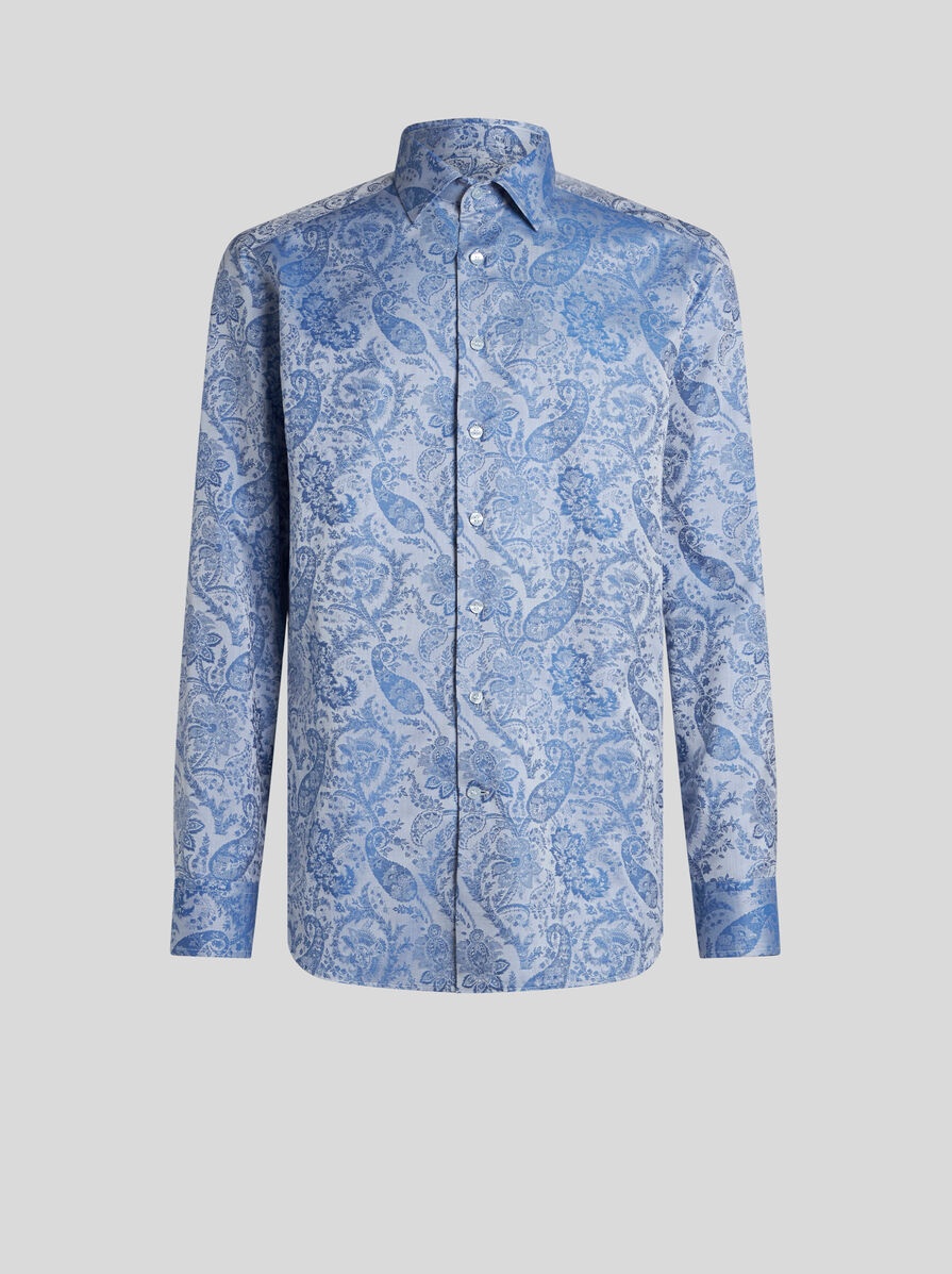 水着・ビーチグッズその他 ETRO Paisley Shirt Multicolor WRPA0027AK757 Etro FLORAL PAISLEY SHIRT | REVERSIBLE