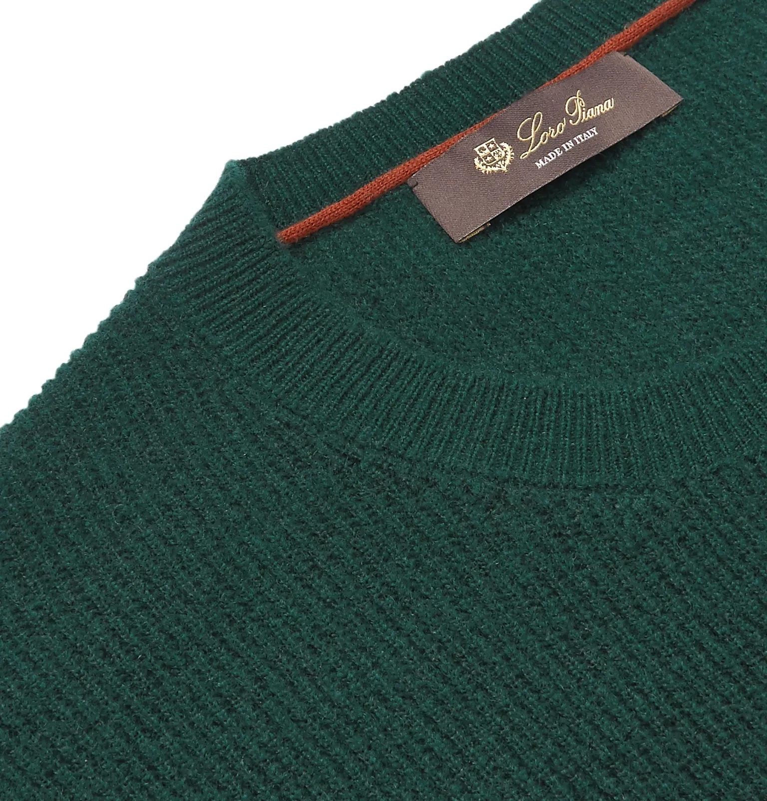 Ribbed Cashmere and Silk-Blend Sweater - 6