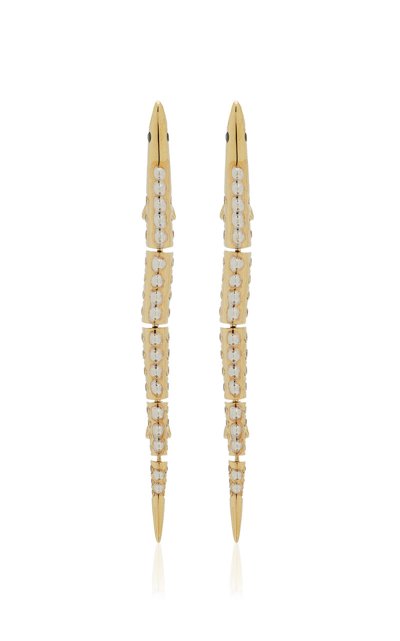 Yvonne Léon Marlin Yellow Gold Diamond Earring gold outlook