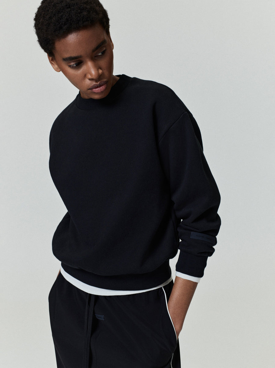 Womens Classic Fleece Crewneck - 4