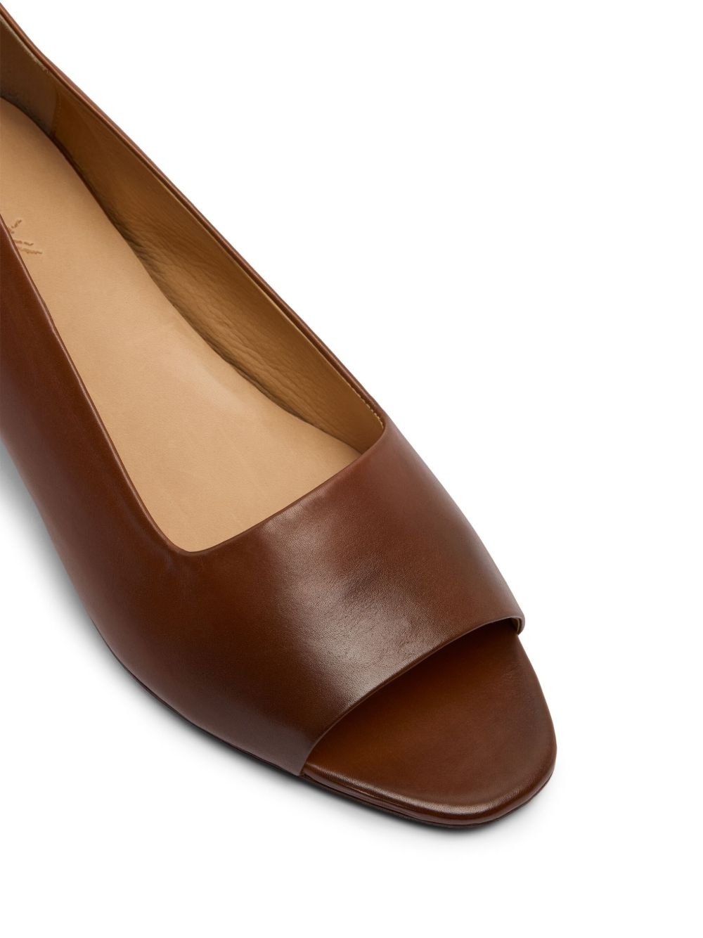 burnished-finish pumps - 4