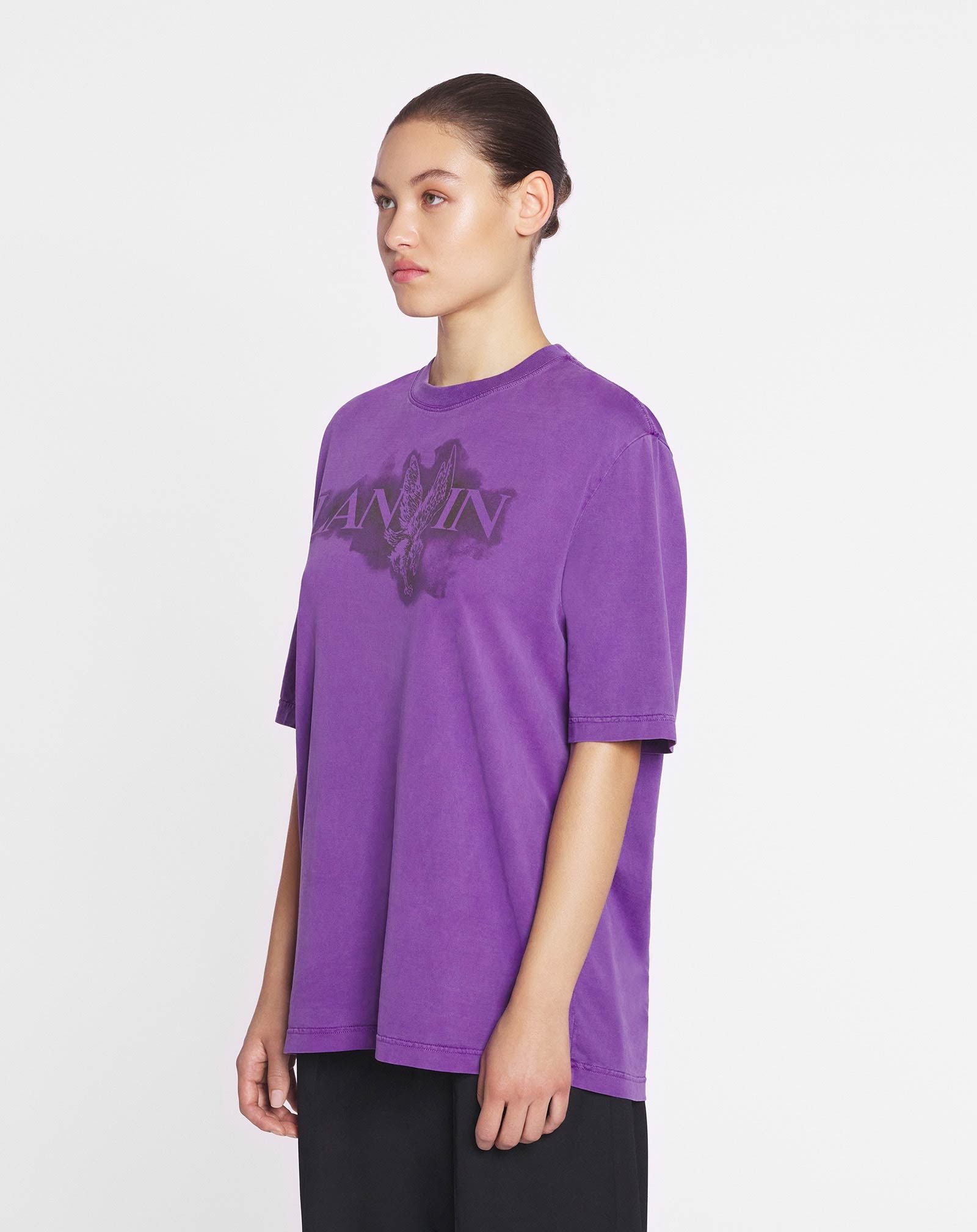 LANVIN X FUTURE CLASSIC EAGLE PRINT T-SHIRT - 5