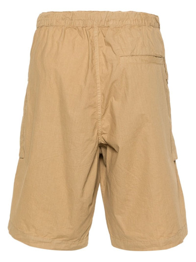 Aspesi logo-patch cotton cargo shorts outlook