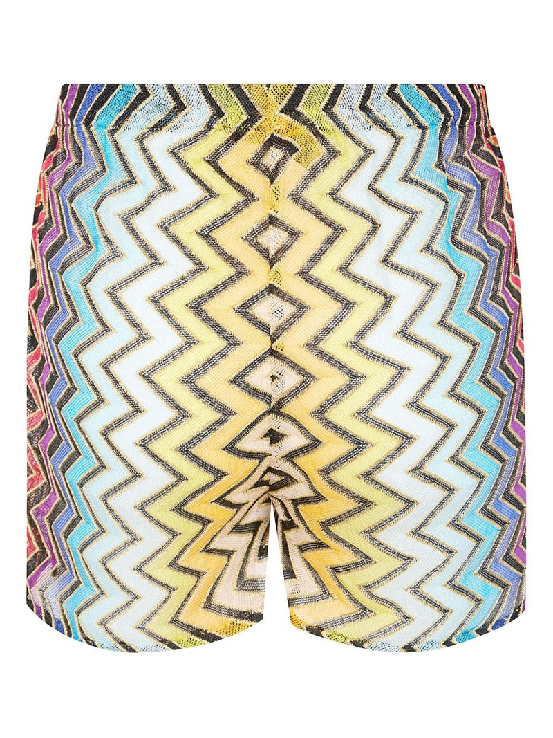 Missoni zigzag-patterned shorts outlook