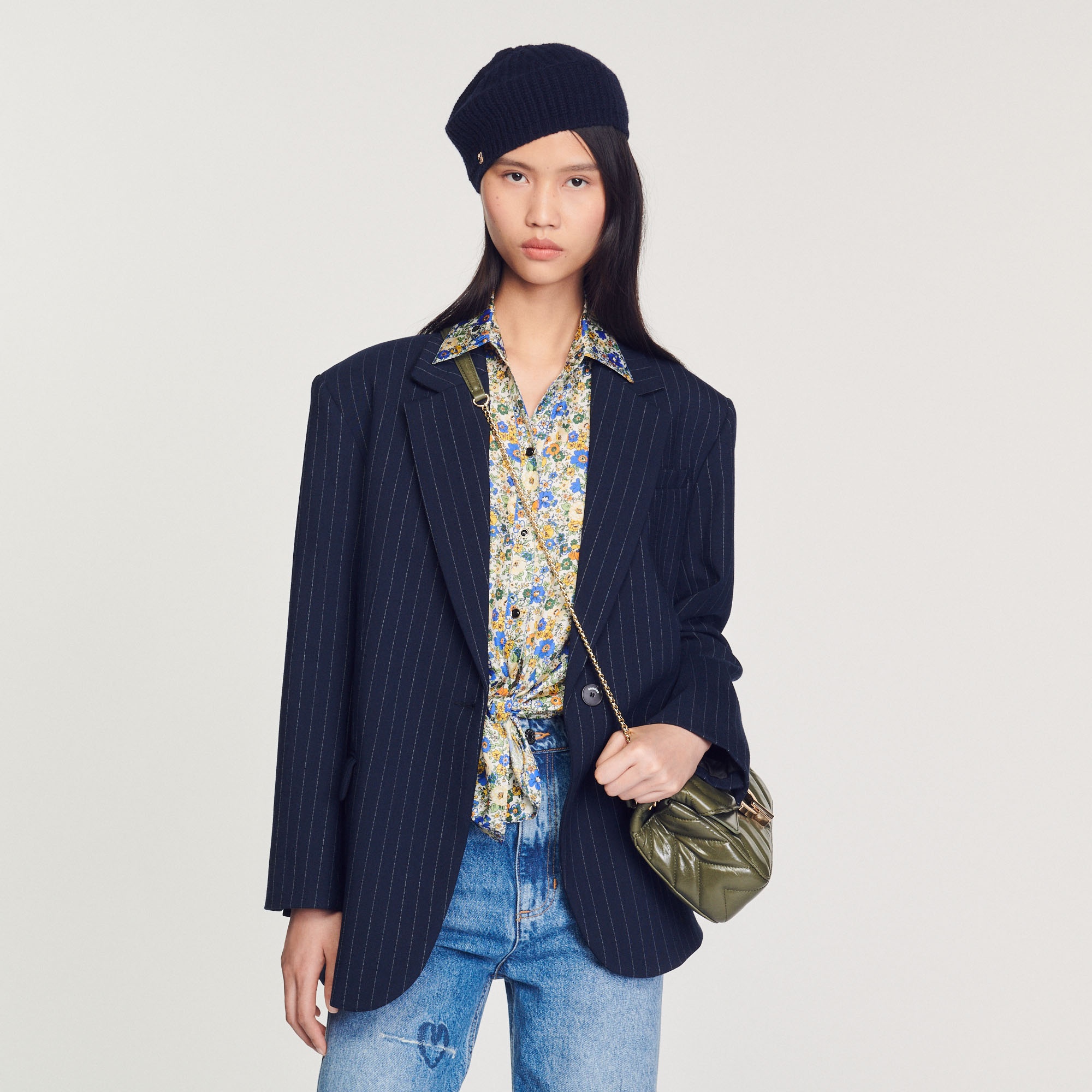 Striped tailored jacket - 5