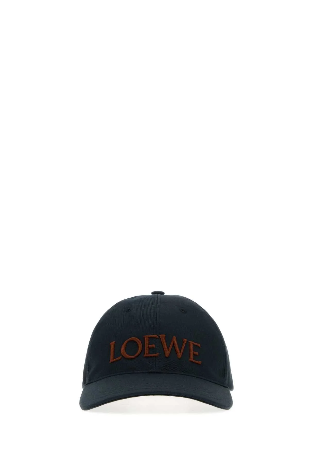 Loewe Women Dark Blue Cotton Baseball Cap - 1