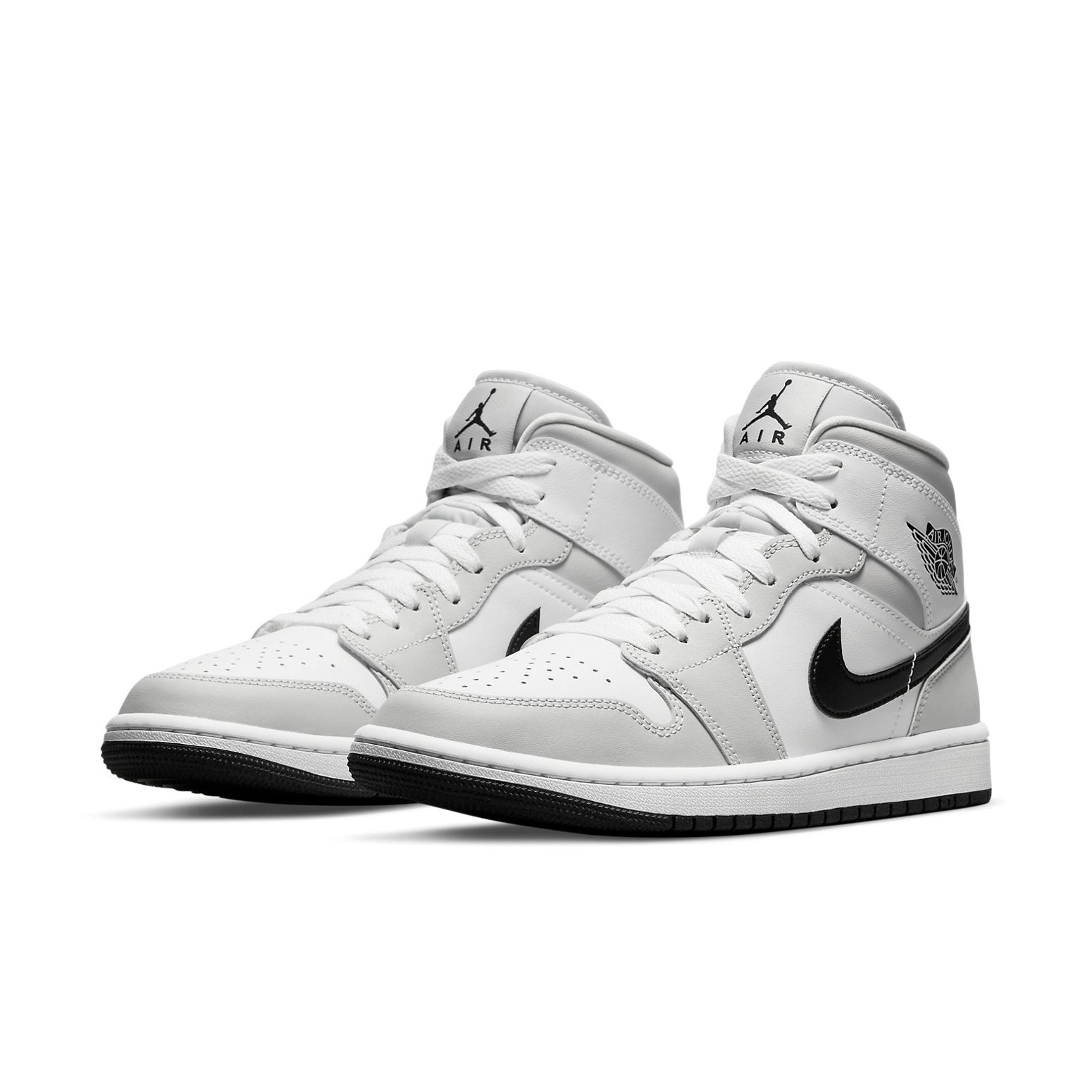 (WMNS) Air Jordan 1 Mid 'Grey Fog' BQ6472-015 - 3