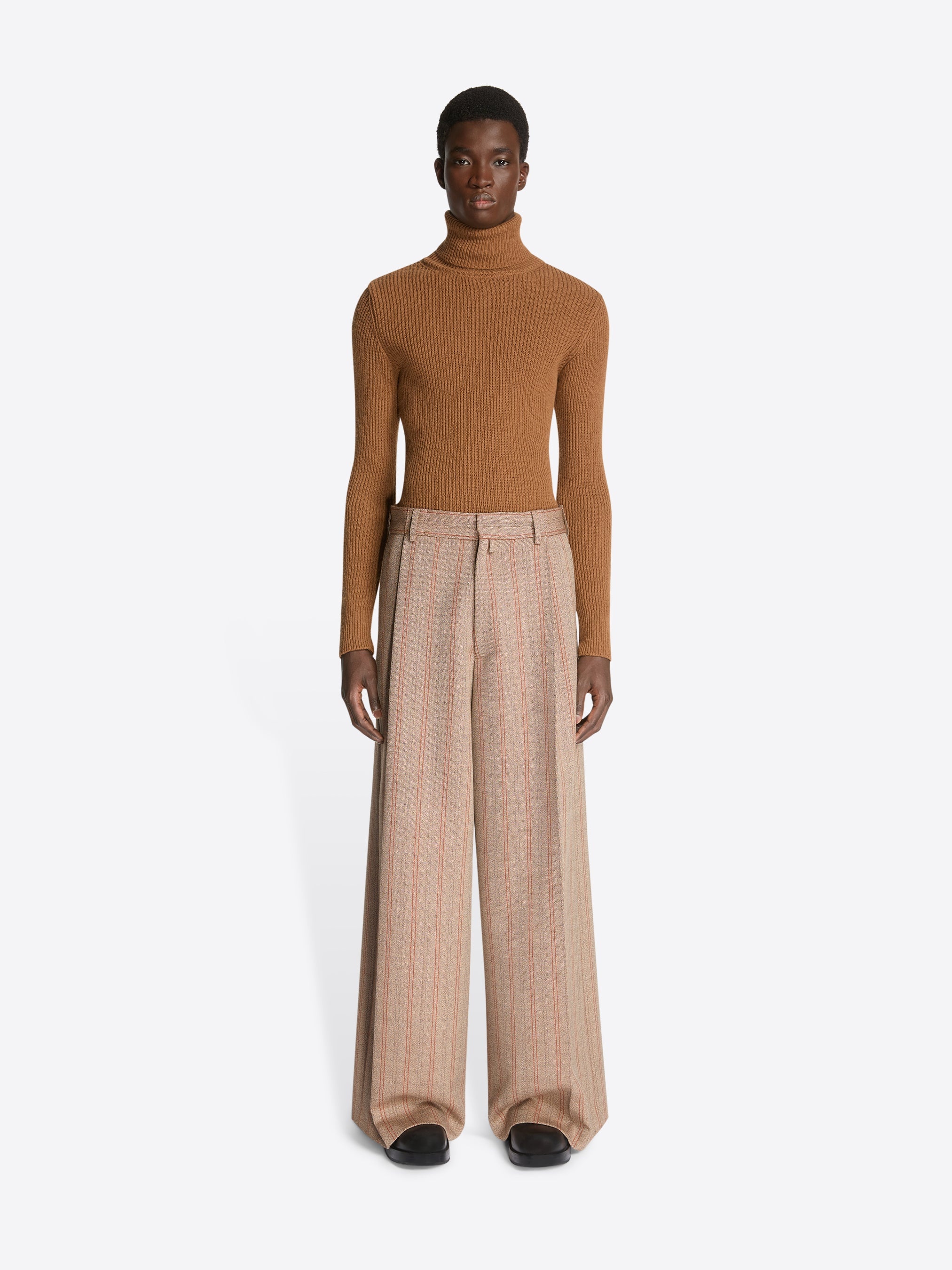 WIDE PLEATED PANTS - 2