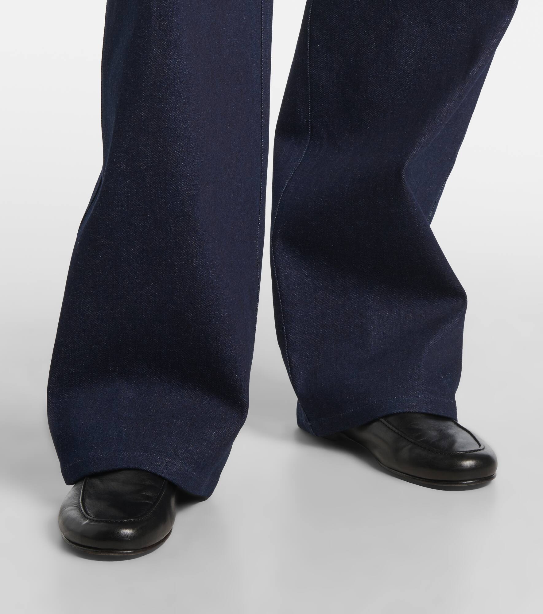 Jagger denim straight pants - 6