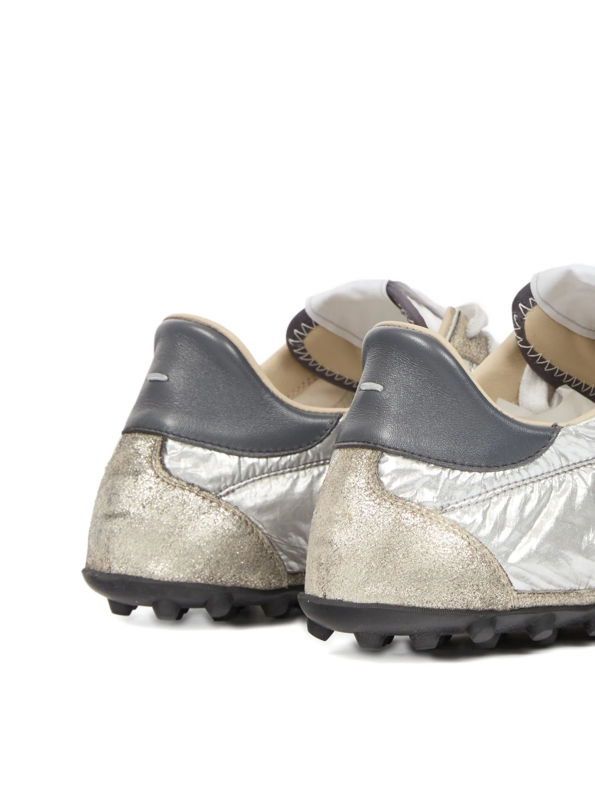 Maison Margiela Metallic Low-top Sneakers - 3