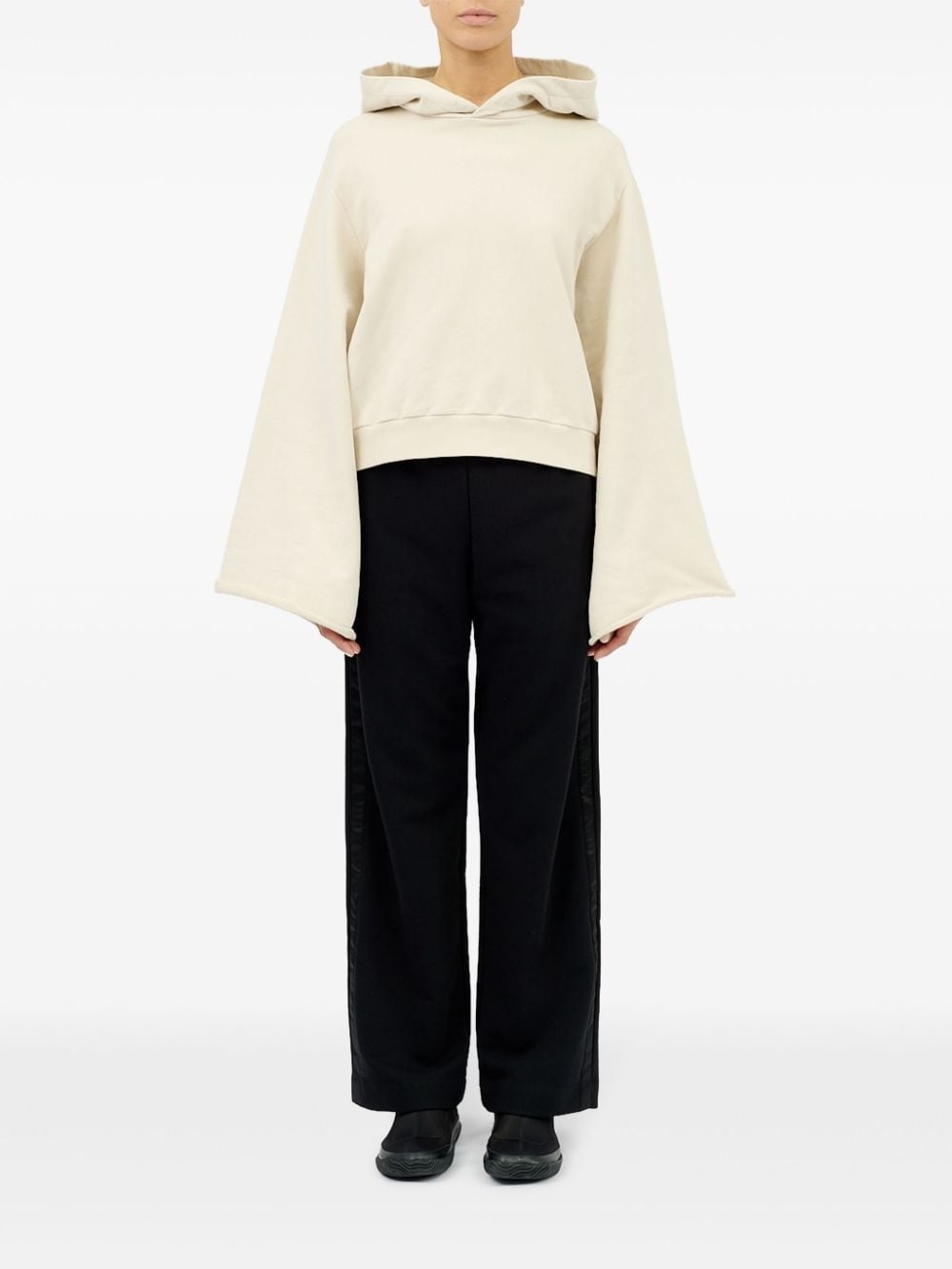 drop-shoulder hooded sweatshirt - 2