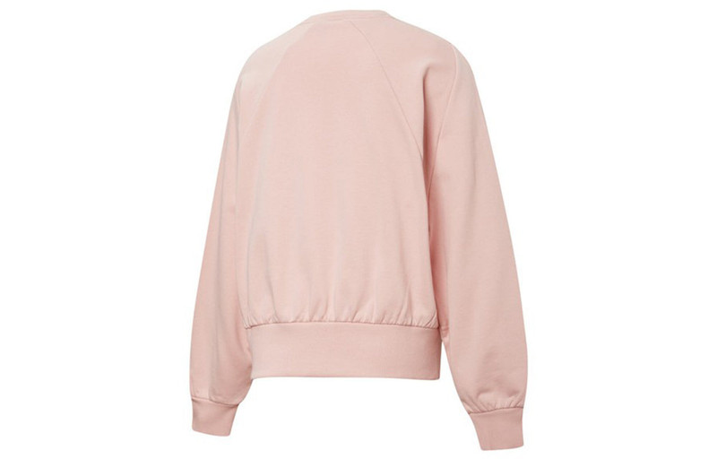 PUMA (WMNS) PUMA Round-neck Printing Sweatshirt Pink/Red 531292-15 outlook