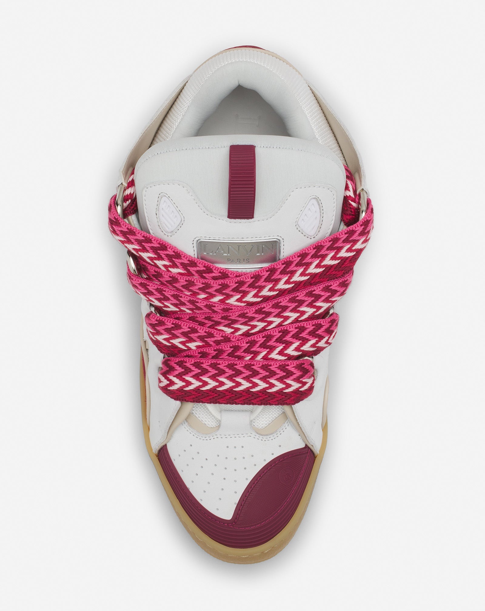 CURB LEATHER SNEAKERS - 4