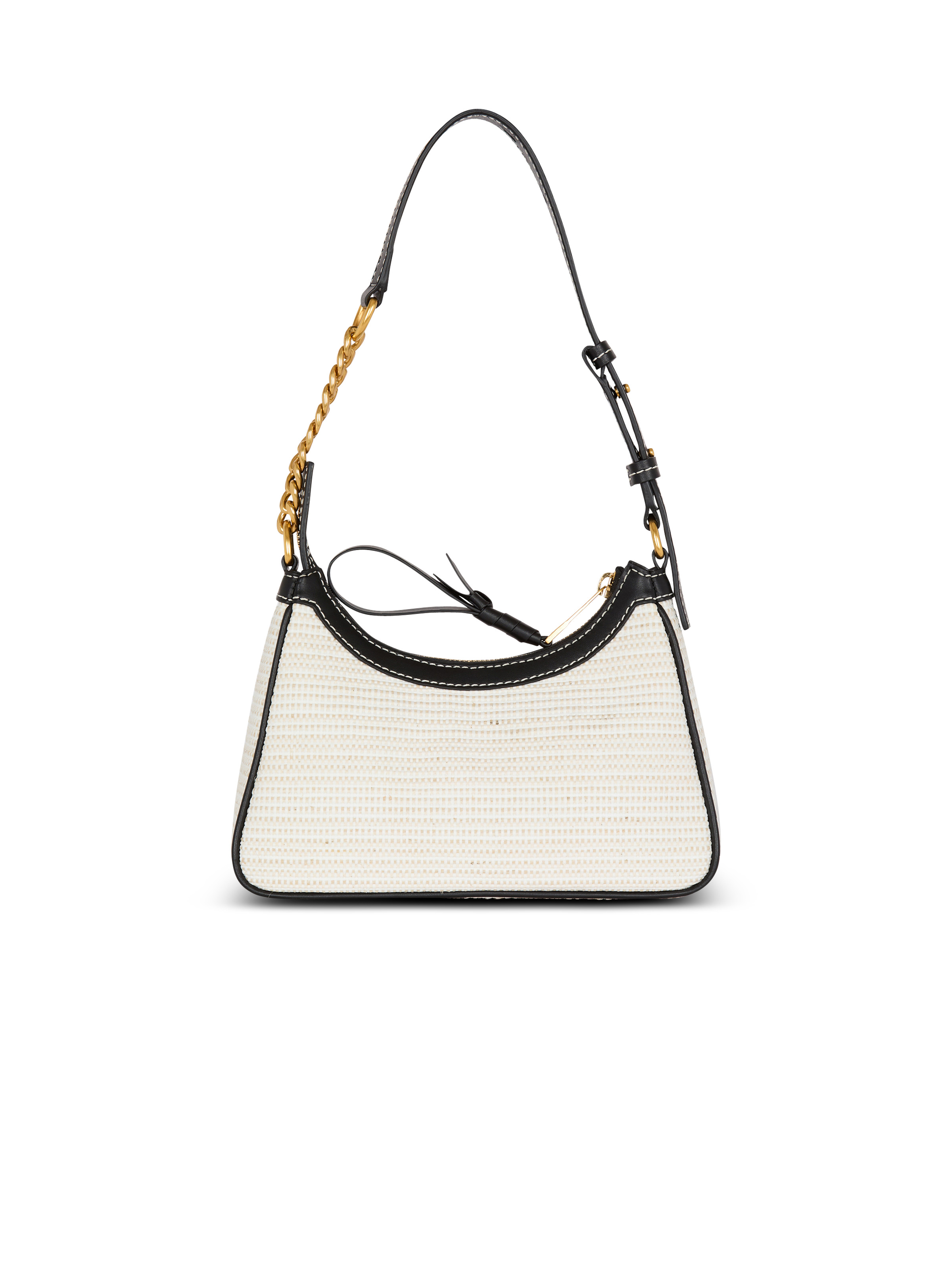 Raffia B-Army Shoulder bag - 4