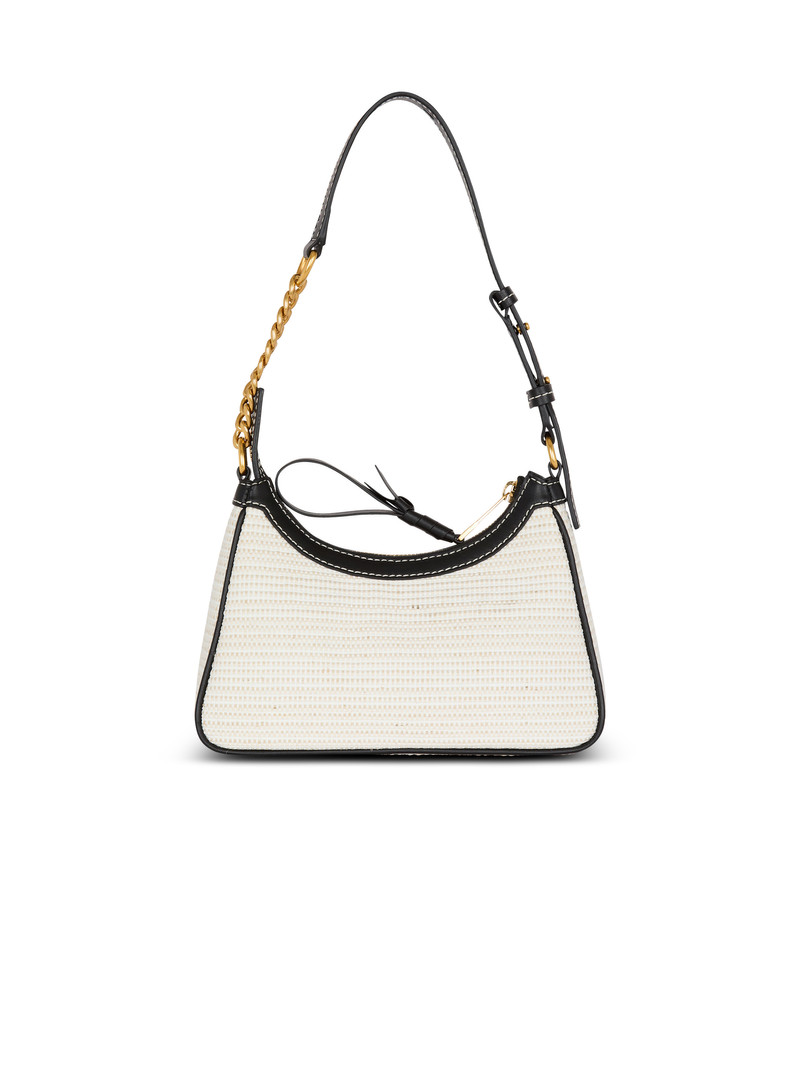 Raffia B-Army Shoulder bag 4