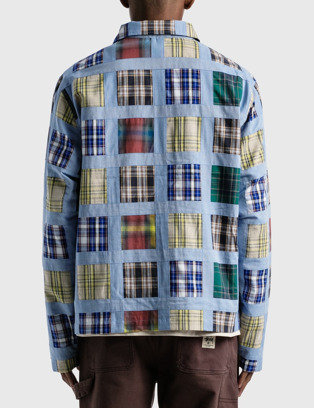 MADRAS PATCHWORK ZIP JACKET - 4