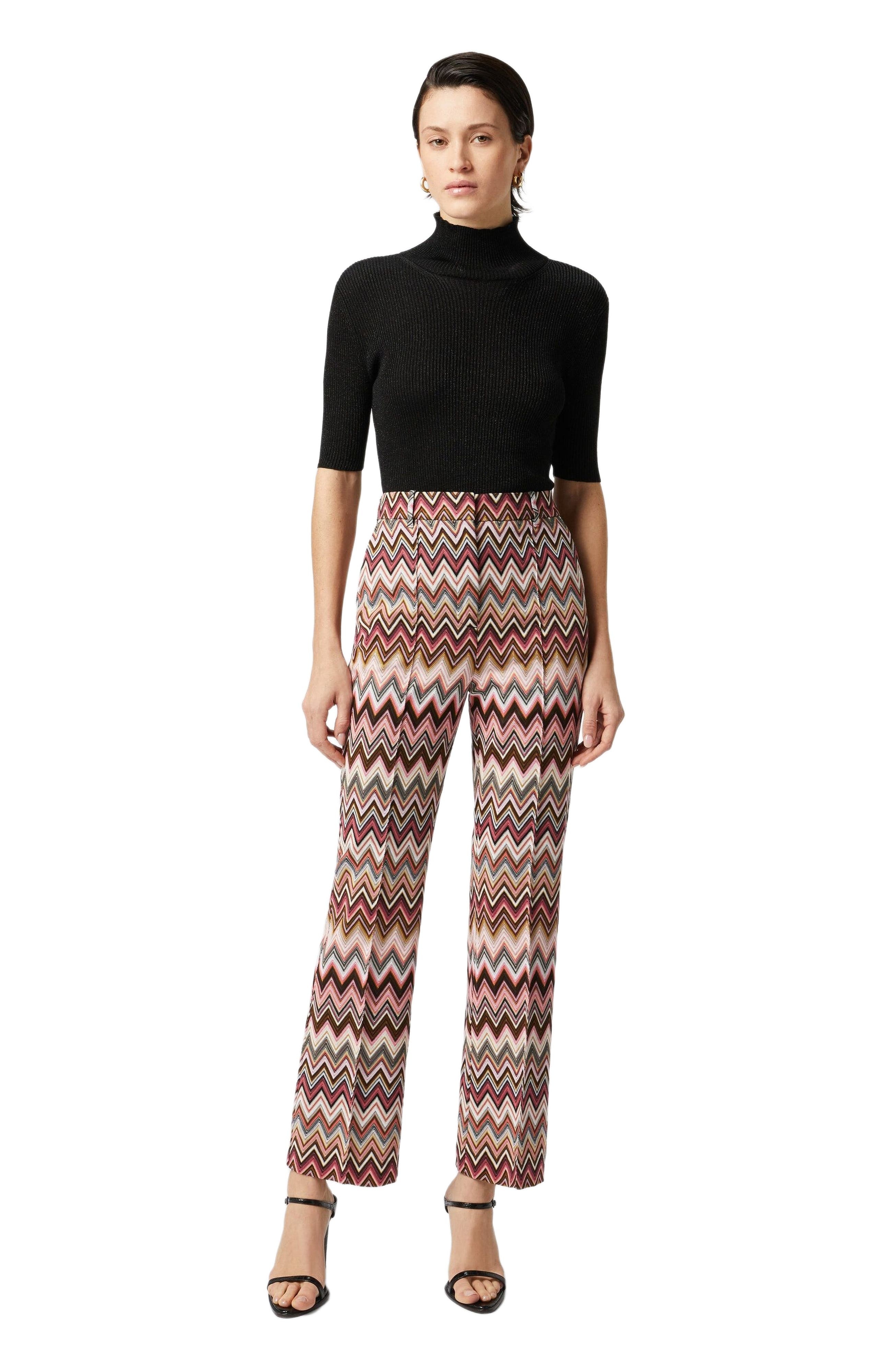 Missoni Classic Zig Zag Trousers With Cropped Hem in Multicoloured at Nordstrom - 2
