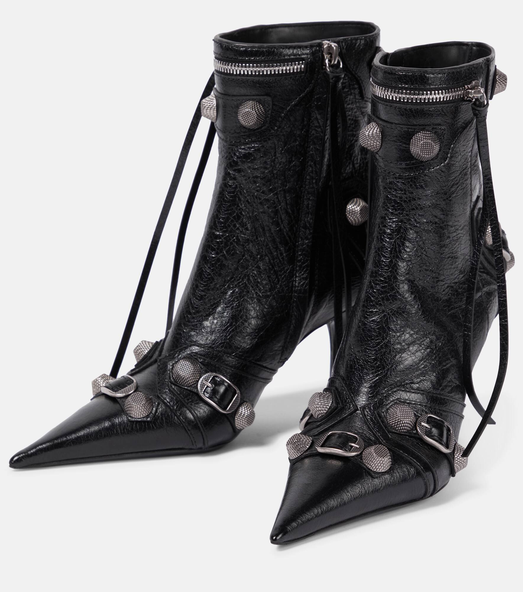 Cagole leather ankle boots - 5