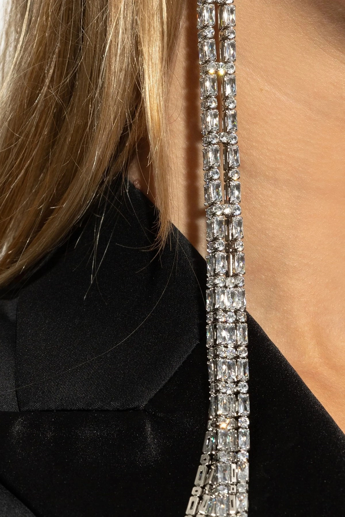 'Strass Drop' earrings - 2