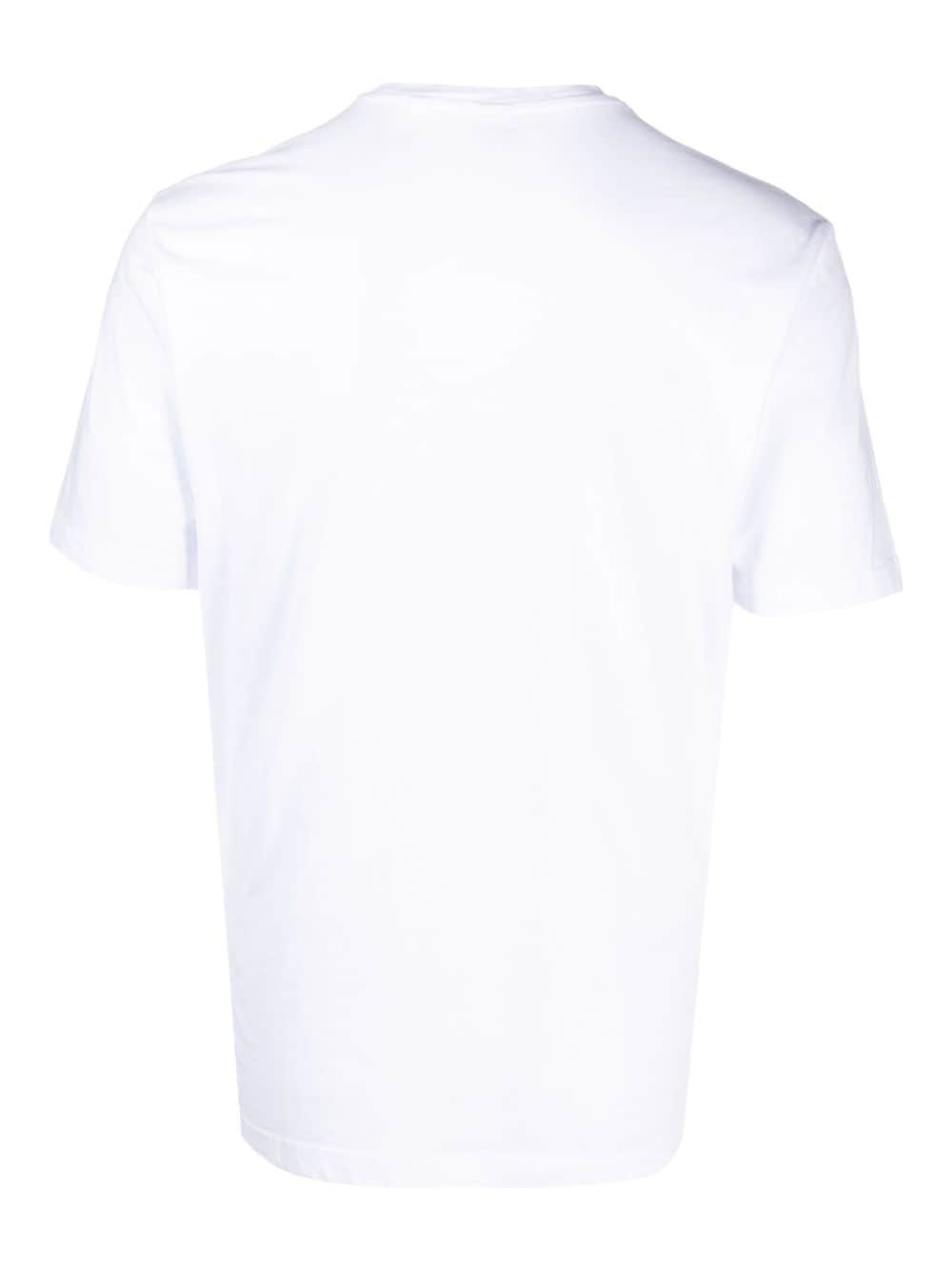 logo-patch jersey T-shirt - 2