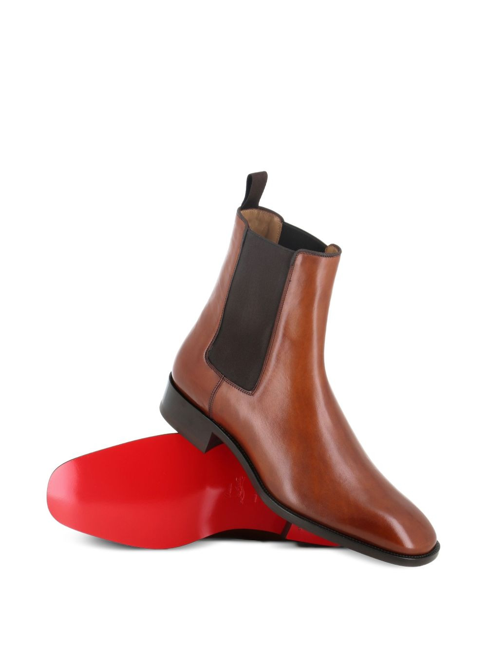 Samson elastic-panel leather boots - 5