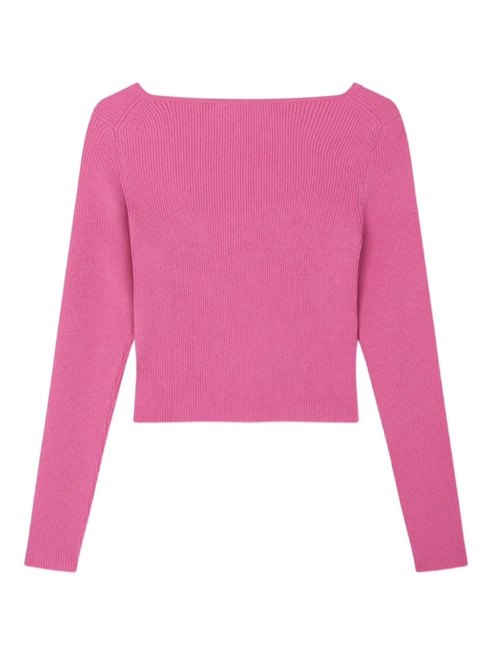 Safety Pin ribbed-knit cardigan - 2