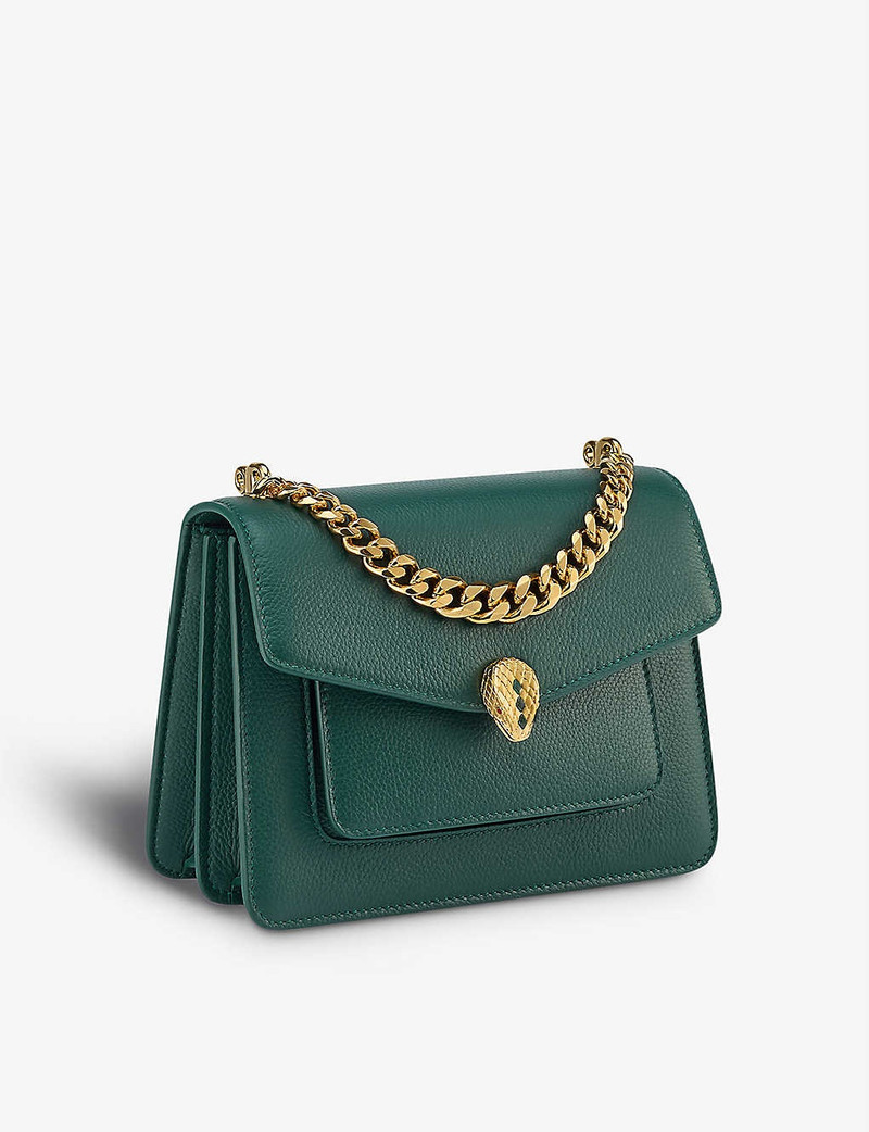 Serpenti Forever leather cross-body bag 3