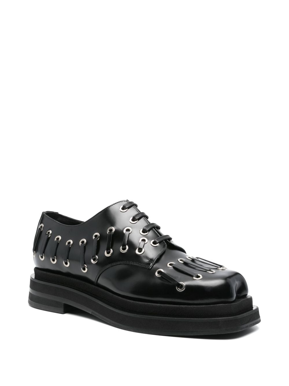 decorative-stitching Derby shoes - 2