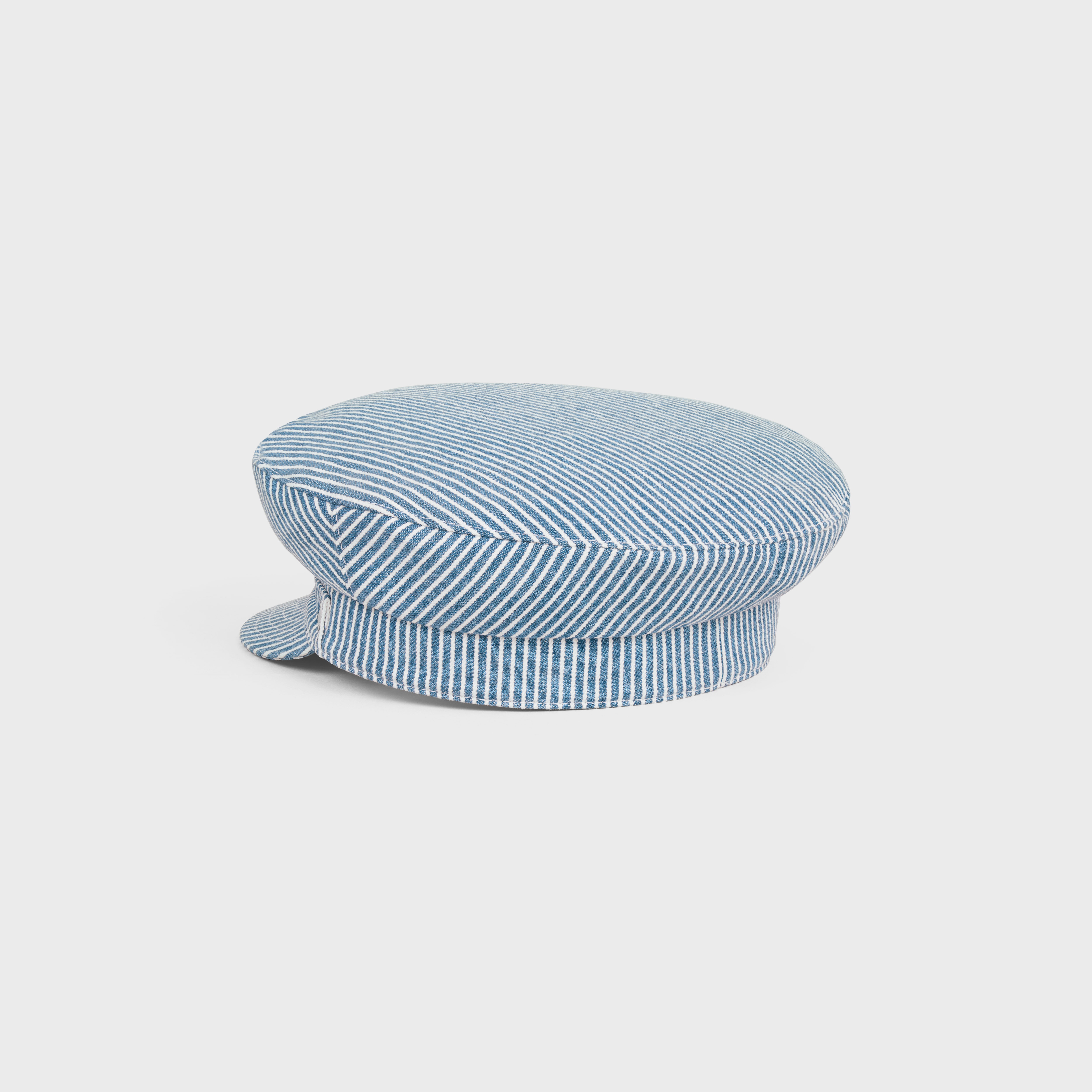 triomphe sailor cap in cotton hickory - 4