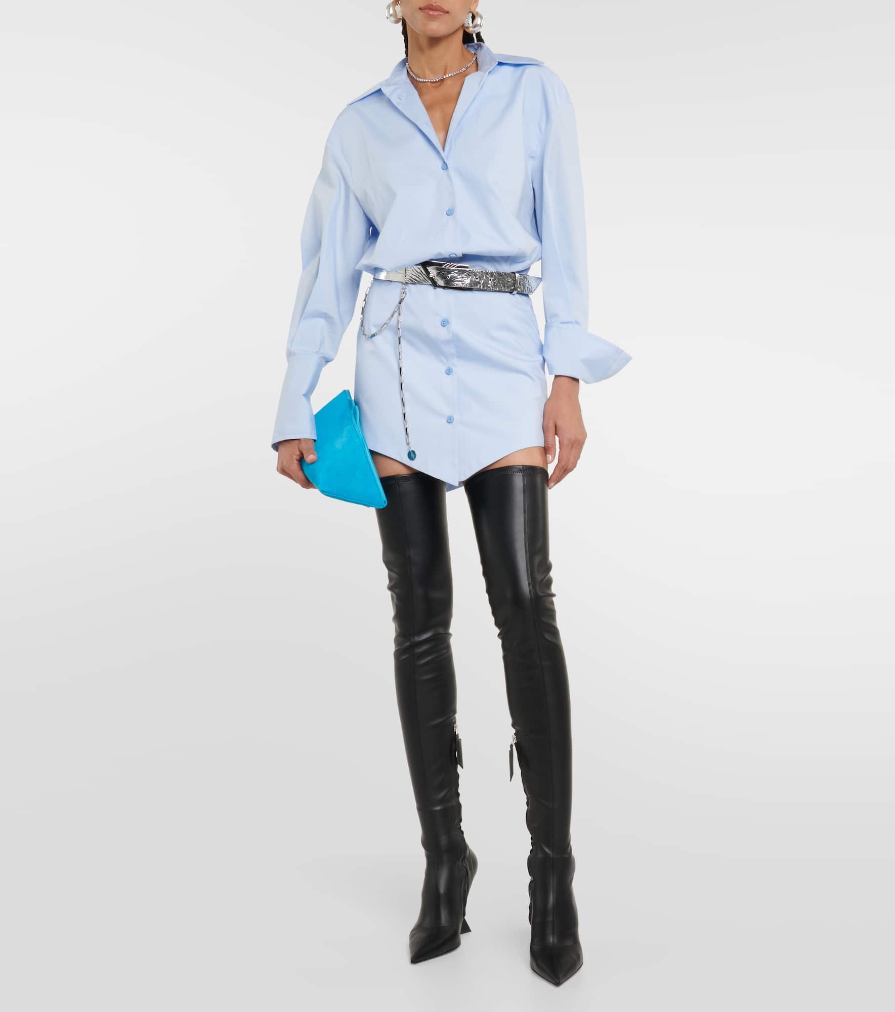 Cheope leather over-the-knee boots - 2