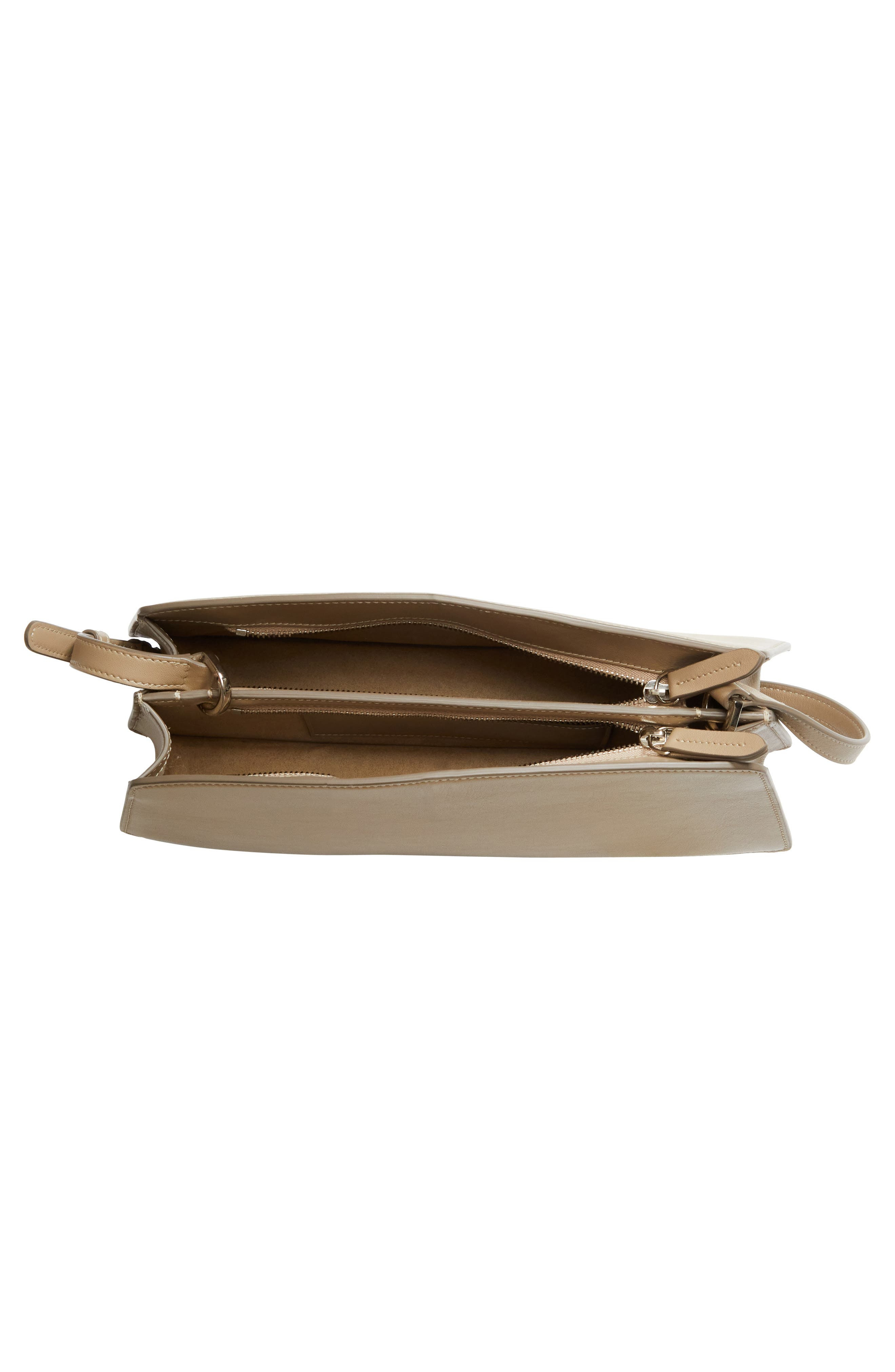 SAVETTE The Florence Leather Shoulder Bag in Clay at Nordstrom - 5