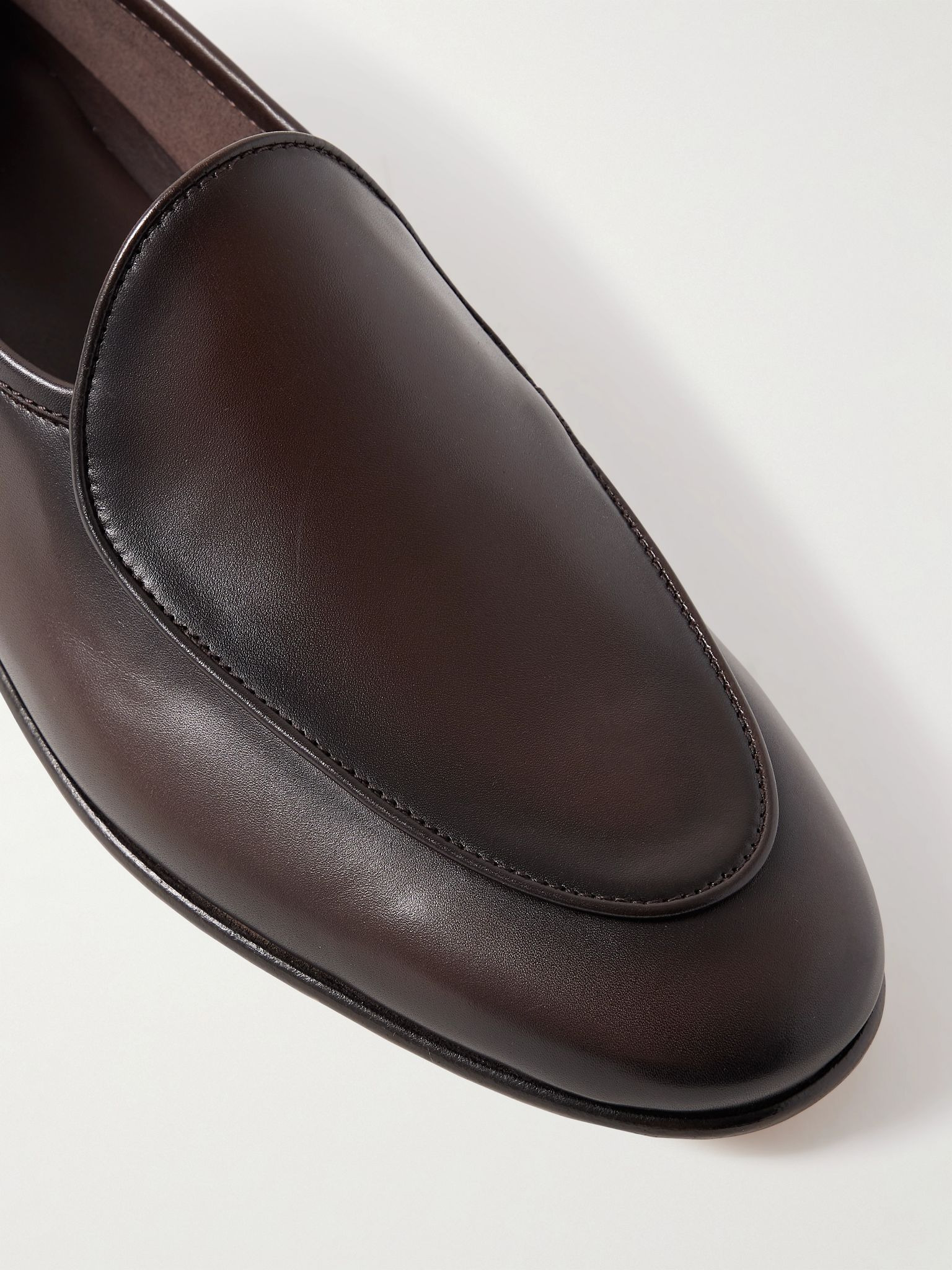 Oliver 006 Leather Loafers Dark brown - 5