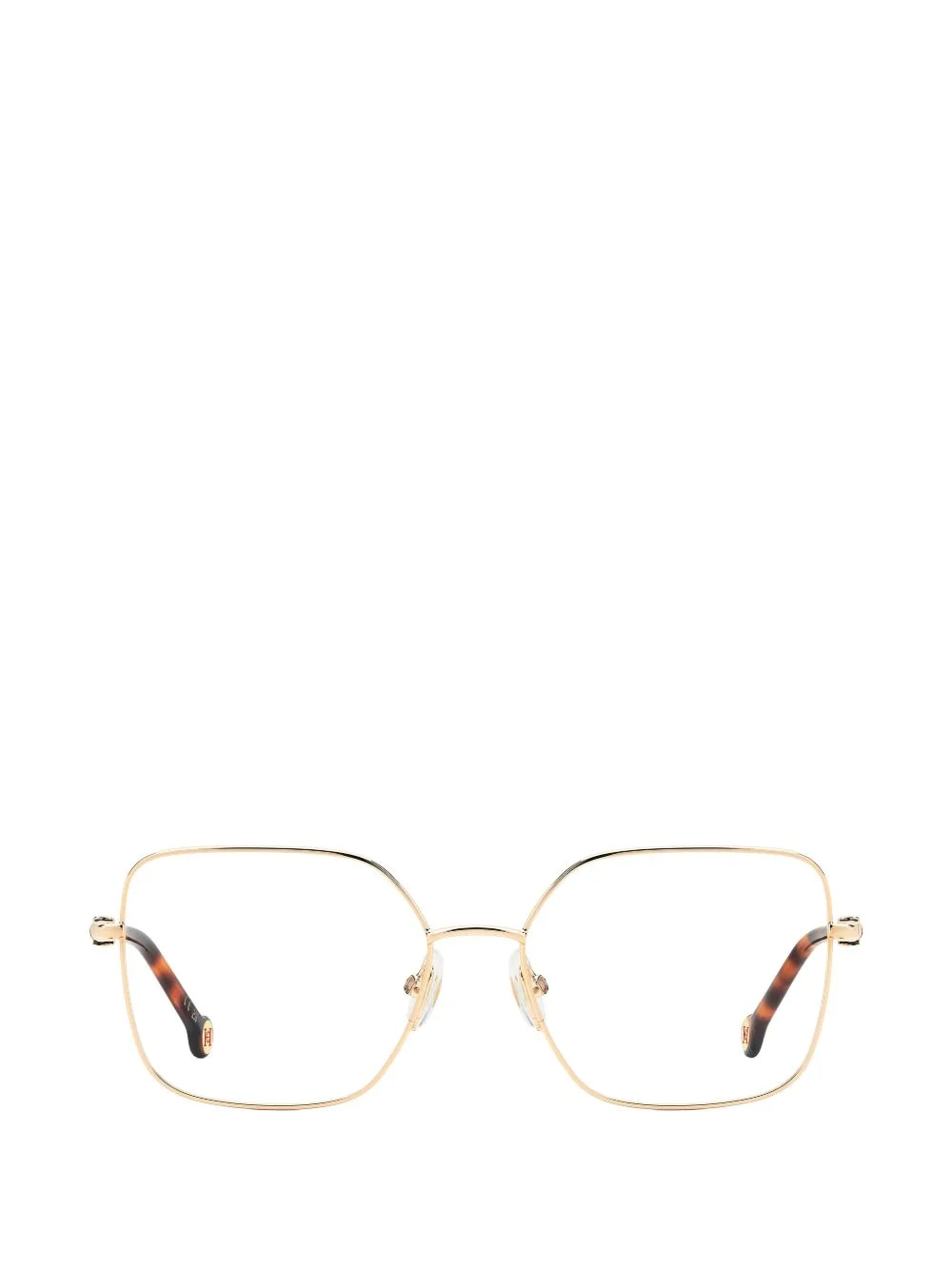 square-frame glasses - 1