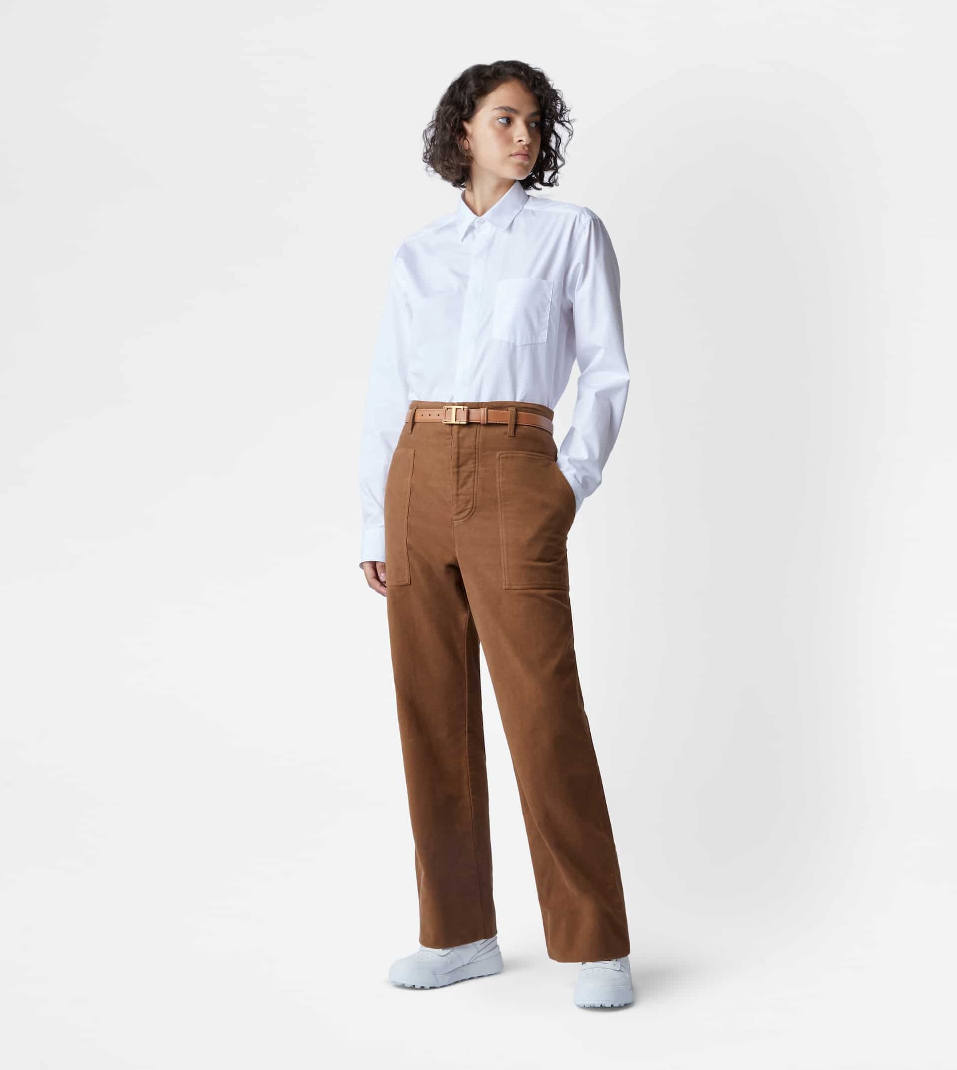 TROUSERS - BROWN - 2