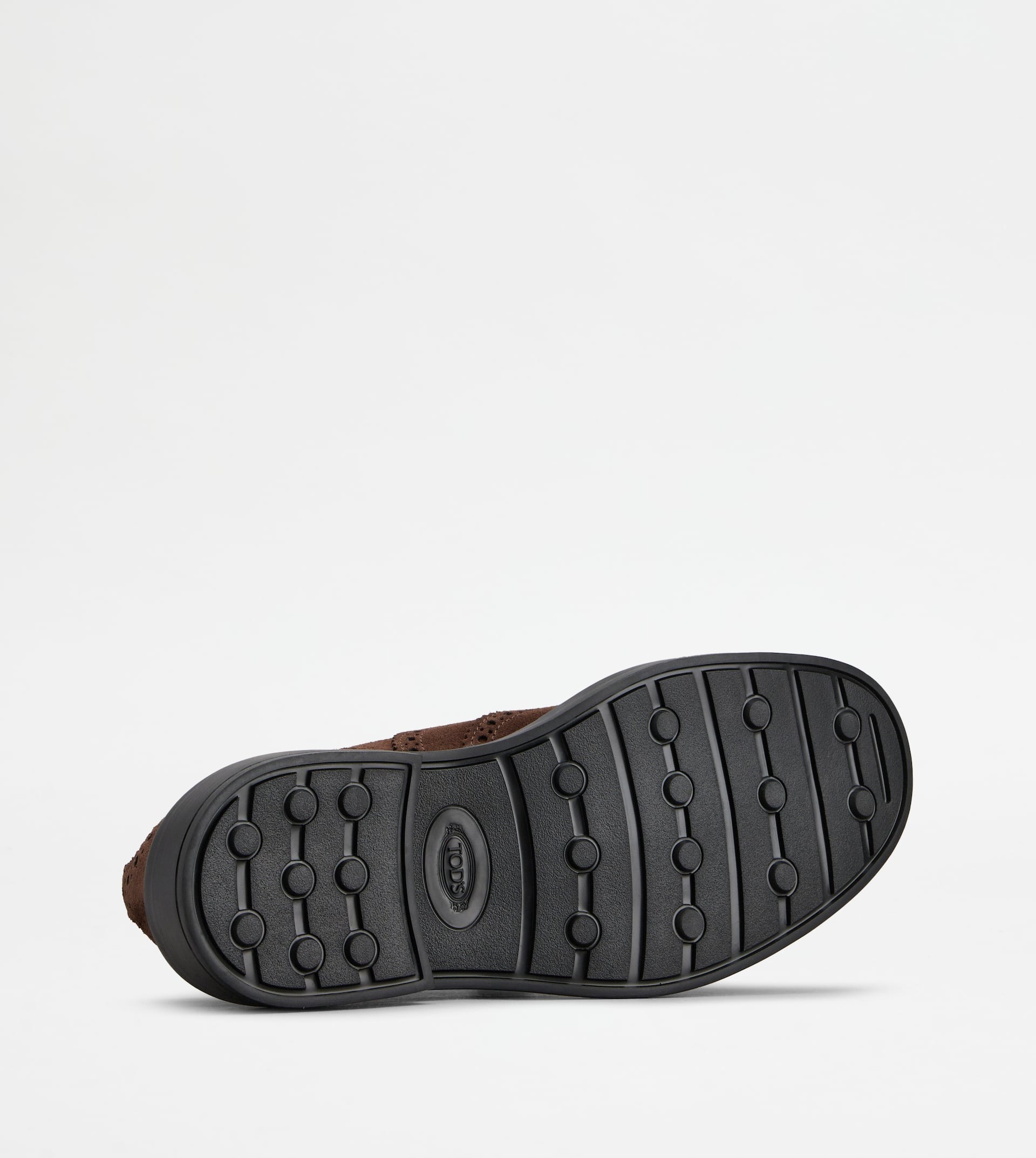 LACE-UPS IN SUEDE - BROWN - 4