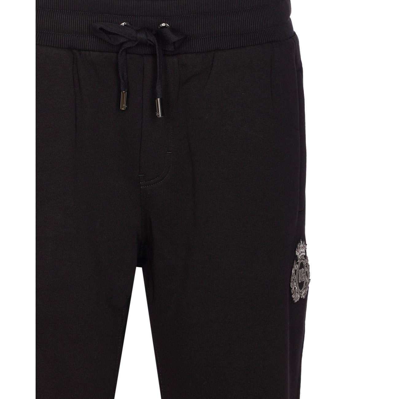 Dolce&Gabbana Men Araldico Patch Pants - 4