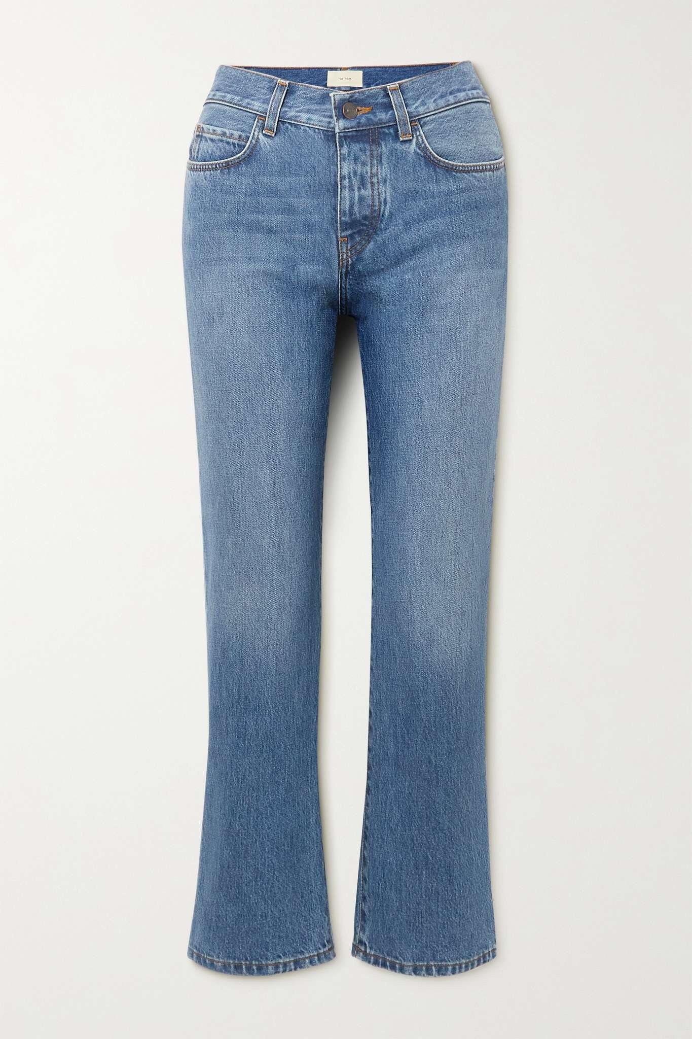 Goldin low-rise straight-leg jeans - 1