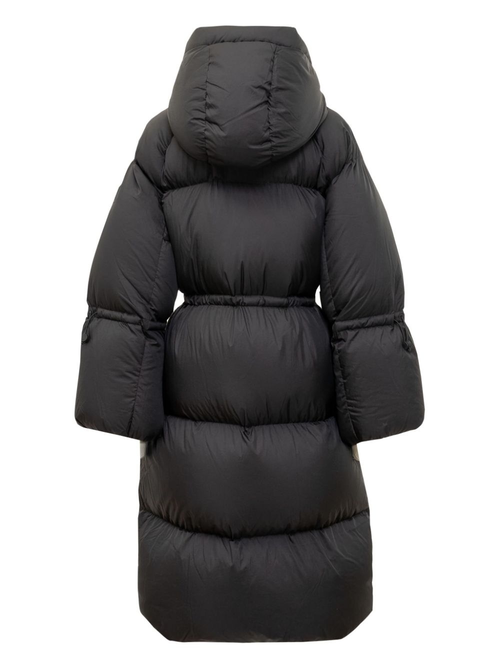 logo-patch down coat - 2